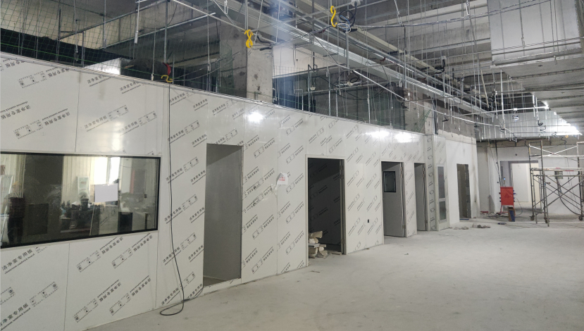 潔凈車間墻體圍護(hù)施工 潔凈車間墻體圍護(hù)施工