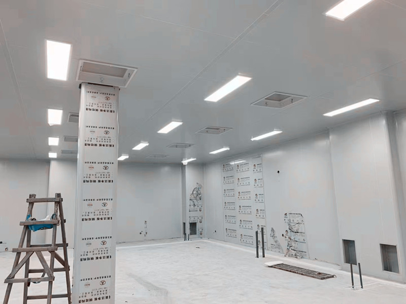 湖州電子廠凈化車間施工圖片 湖州電子廠凈化車間施工圖片